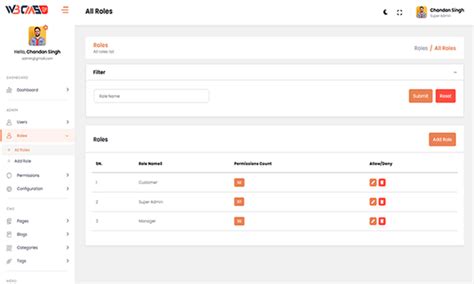 W3CMS - Laravel CMS System