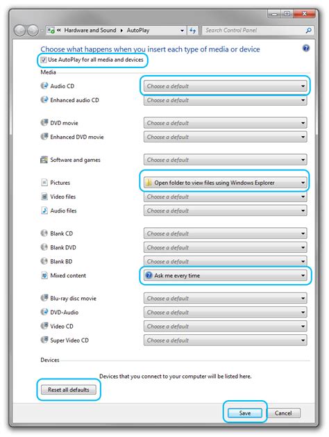 Image result for Control Panel Auto Play