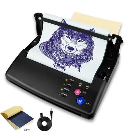 MOKOHOA Tattoo Transfer Stencil Machine Tattoo Printer India | Ubuy