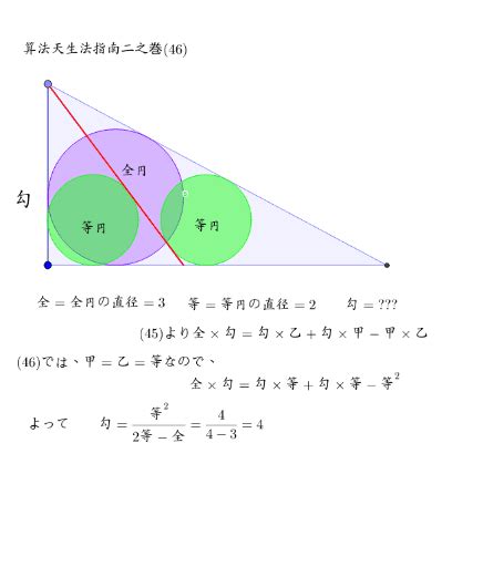 算法天生法指南二之巻(46)解答 – GeoGebra