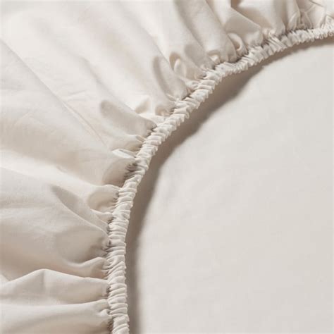 DVALA fitted sheet, beige, 90x200 cm (35x79") - IKEA