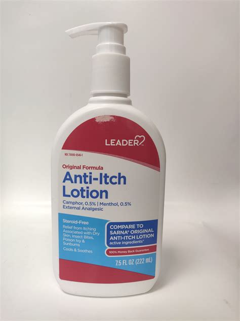 Leader Original Formula Anti-Itch Lotion - Camphor 0.5%, Menthol 0.5%, | Silver Rod Pharmacy