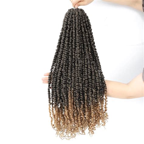 Buy Karida Passion Twist Hair 18 Inch 7 Packs Long Pre Twisted Passion ...