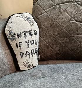 Buy Embellished Stone Shaped Stuffed Cushions Halloween Theme Cushion ...