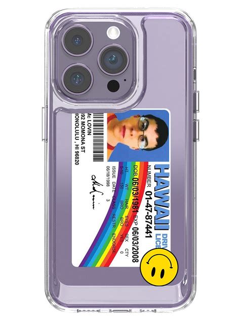 McLovin Clear Case - iPhone 14 Pro