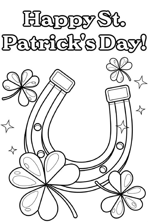 17 St. Patrick's Day Coloring Pages - Free Holiday Coloring Sheets