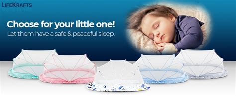 LifeKrafts Foldable Baby Mosquito Net, Bottomless Net for Infants, for ...