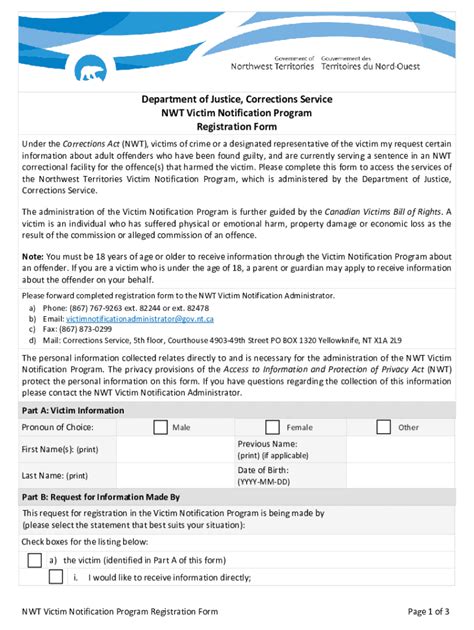 Fillable Online Victim NotificationsVirginia Department of ...