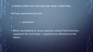 Image result for Operator Overloading Using Friend Function