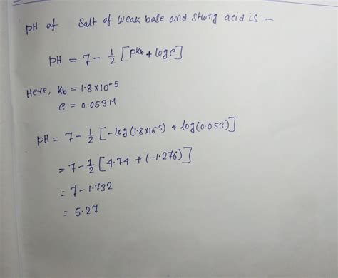 [Solved] The weak base ammonia, NH3, and the strong acid hydrobromic ...