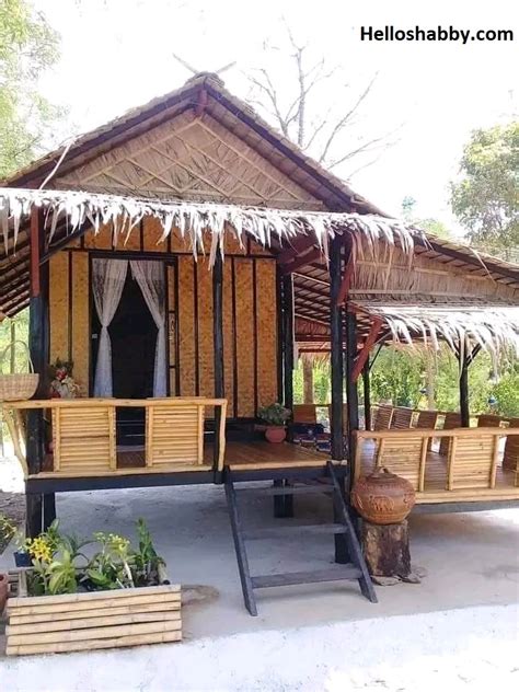 Image result for Simple Bamboo House Design