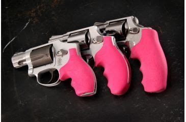 Hogue S&W J Frame Round Butt Rubber Handgun Monogrip Pink 60007 | 4.3 ...