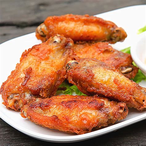 Perfect Air Fryer Frozen Chicken Wings Recipe - Cooking Frog