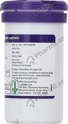 Esiflo 250mcg Box Of 30 Transcaps: Uses, Side Effects, Price & Dosage ...