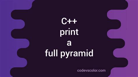 Full Pyramid C Program 的图像结果