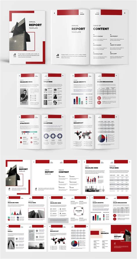 Annual report template ai indd – Artofit