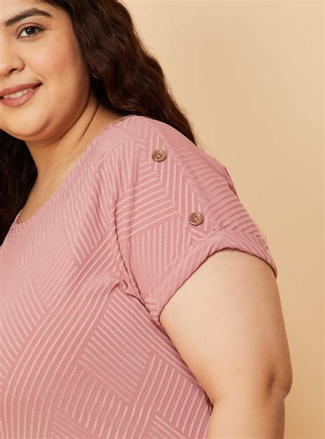 Buy Women Textured Knit Top Online at just Rs. 499.0 - 1000016037448 ...