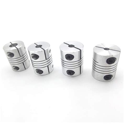 Buy BYOLPMKK 4PCS 5X10MM D25L30 Aluminum Z Axis Flexible Coupling for ...