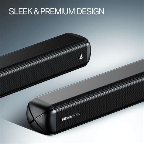 boAt Aavante 2.1 1600D – 160W 2.1 Channel Soundbar with Wired Subwoofer ...