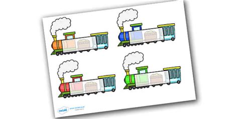 Steam Train Self-Registration Labels (teacher made) - Twinkl