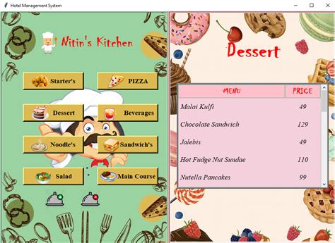 Image result for Hotel Management System Program in Python Connect with Database
