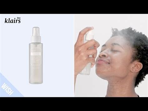 klairs Fundamental Ampule Mist | 75% Green Tea Hydrating Korean Face ...