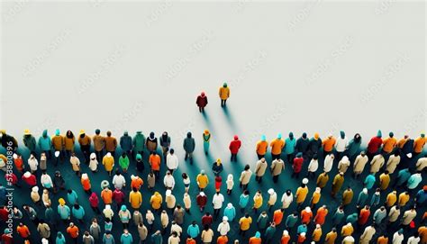 Group of People Standing in Perfect Composition 的图像结果