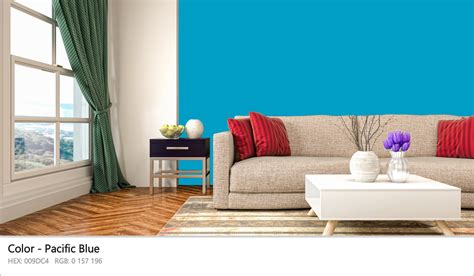 About Pacific Blue - Color codes, similar colors and paints - colorxs.com
