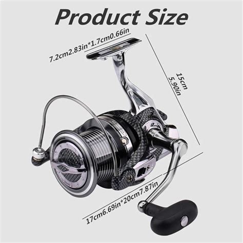 KYC Ax1000 Rotary Reel, Freshwater Reel, Alloy | Ubuy India
