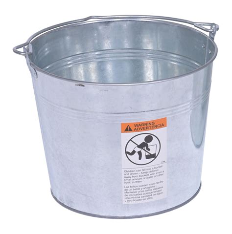 Galvanized, Stainless Steel, & Bronze Buckets (BKT) | Vestil Product ...
