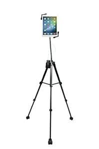 Floor Stand, CTA Digital Rolling Portable Tripod Tablet Stand with ...