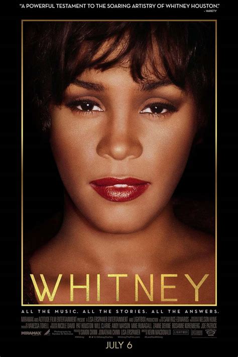 Whitney DVD Release Date October 16, 2018