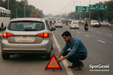 How to Handle Vehicle Emergencies on Indian Roads | SpotGenie Gyaan
