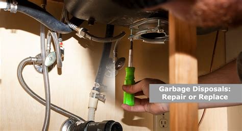 Garbage Disposals: Repair or Replace - Making the Right Choice