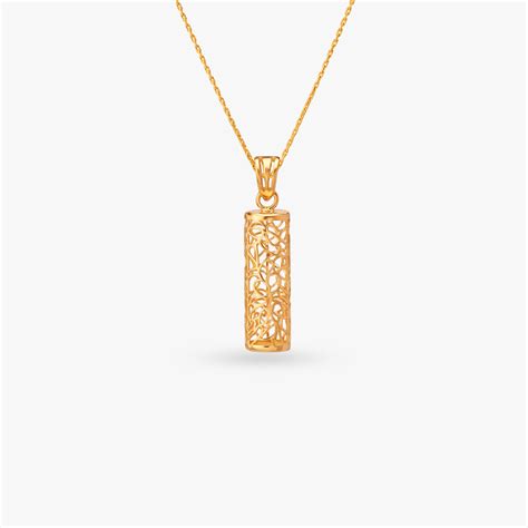 Delicate Gold Pendant