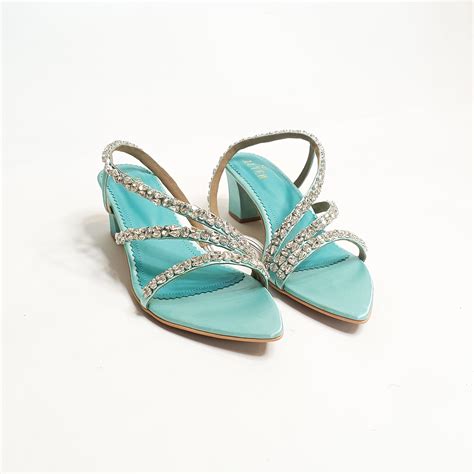 Kiara Embellished Block Heels – THE ALTER