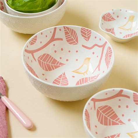 Natura Bowls Pink Online - Premium Serving Bowl | Nestasia