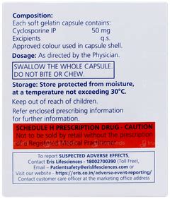 Psorid 50 Capsule 5: Uses, Side Effects, Price & Substitutes