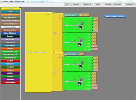 ArduBlock Motor 的图像结果