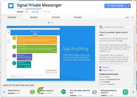 Image result for Signal Desktop App
