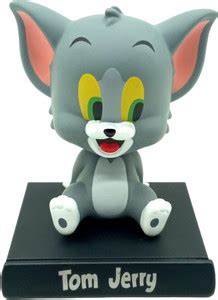 RVM Toys Tom From Tom & Jerry Cartoon Bobble Head Action Figure Toy ...