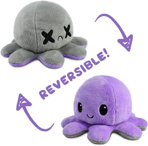 Buy ਟਿਟਰਲ | ਅਸਲ ਰਿਵਰਸੀਬਲ ਆਕਟੋਪਸ ਪਲੱਸਹੀ | ਪੇਟੈਂਟ ਡਿਜ਼ਾਈਨ | ਹੈਪੀ ਪਰਪਲ ...