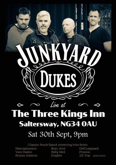 Live band junkyard dukes @three kings inn , Three Kings Inn ...