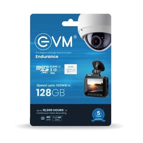 Buy EVM Endurance 128GB microSDXC Memory Card, Best Price