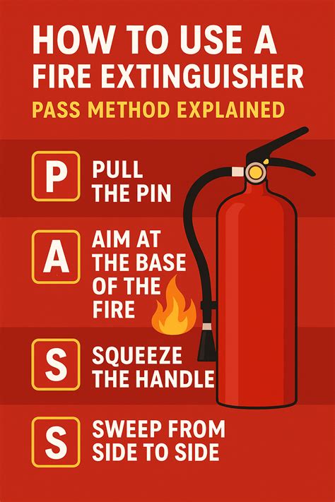 How to Use a Fire Extinguisher Correctly (PASS 4 Method Explained) - OHSE