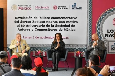 Lotería Nacional devela billete conmemorativo por los 80 años de la ...