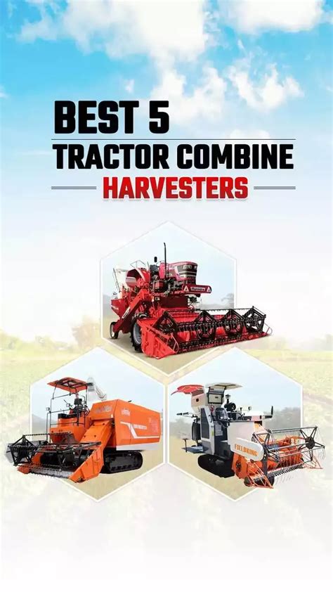 Top 5 Combine Harvesters In India