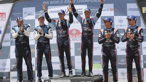 Mundial de Rallys Del Barrio entra en el podio de ganadores más ...