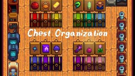 Stardew Valley: How to Organize Your Chests - YouTube