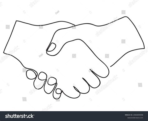 Handshake Drawing 的图像结果